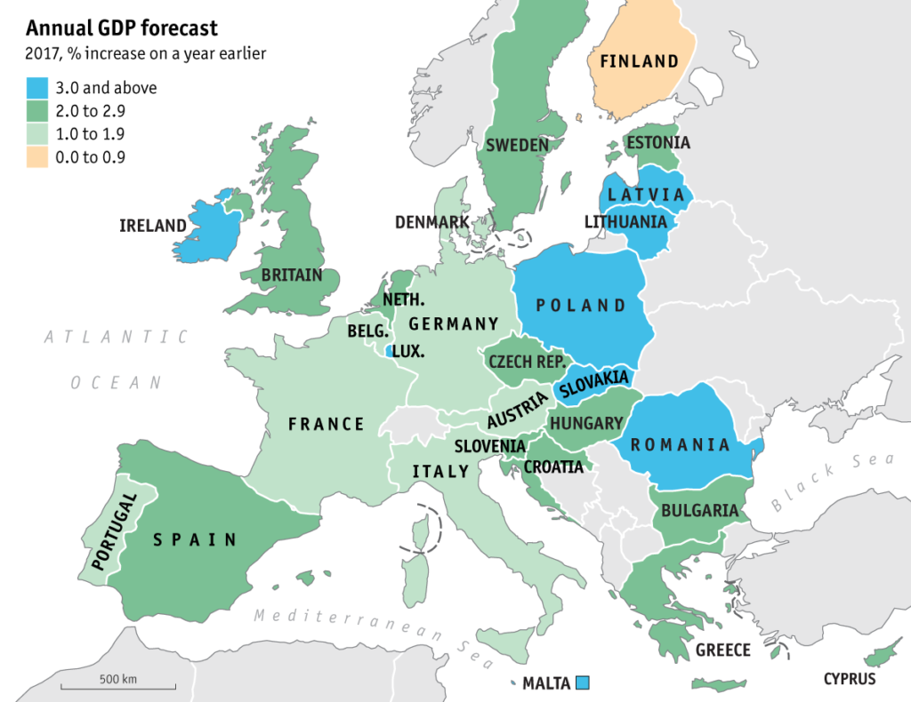 2017 GPD forecasts