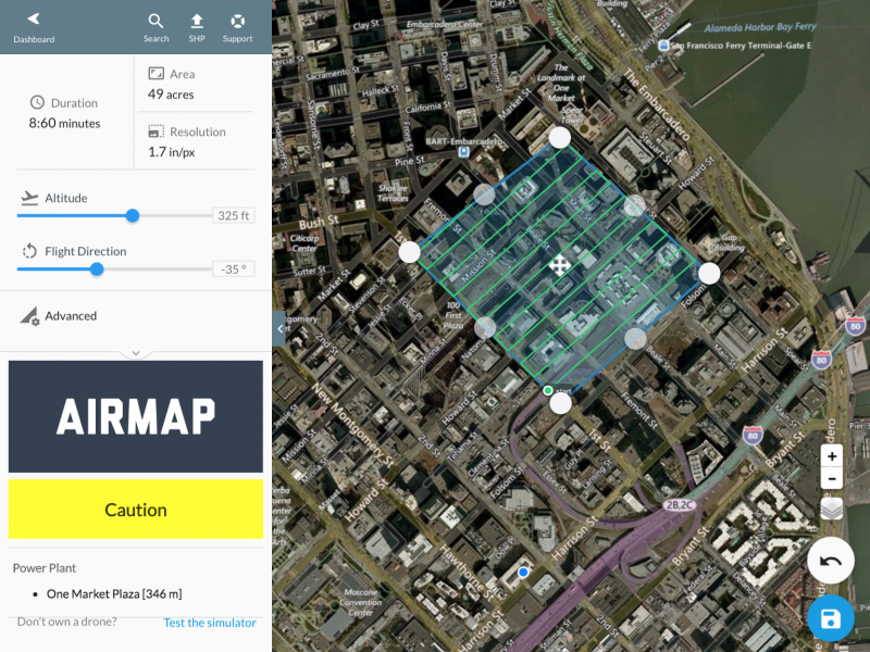 AirMap, Drone safety app