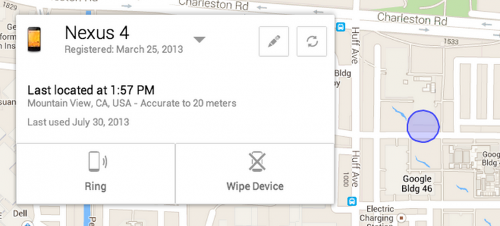 Android Device Manager - Geoawesomeness