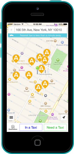 Arro NYC taxi app