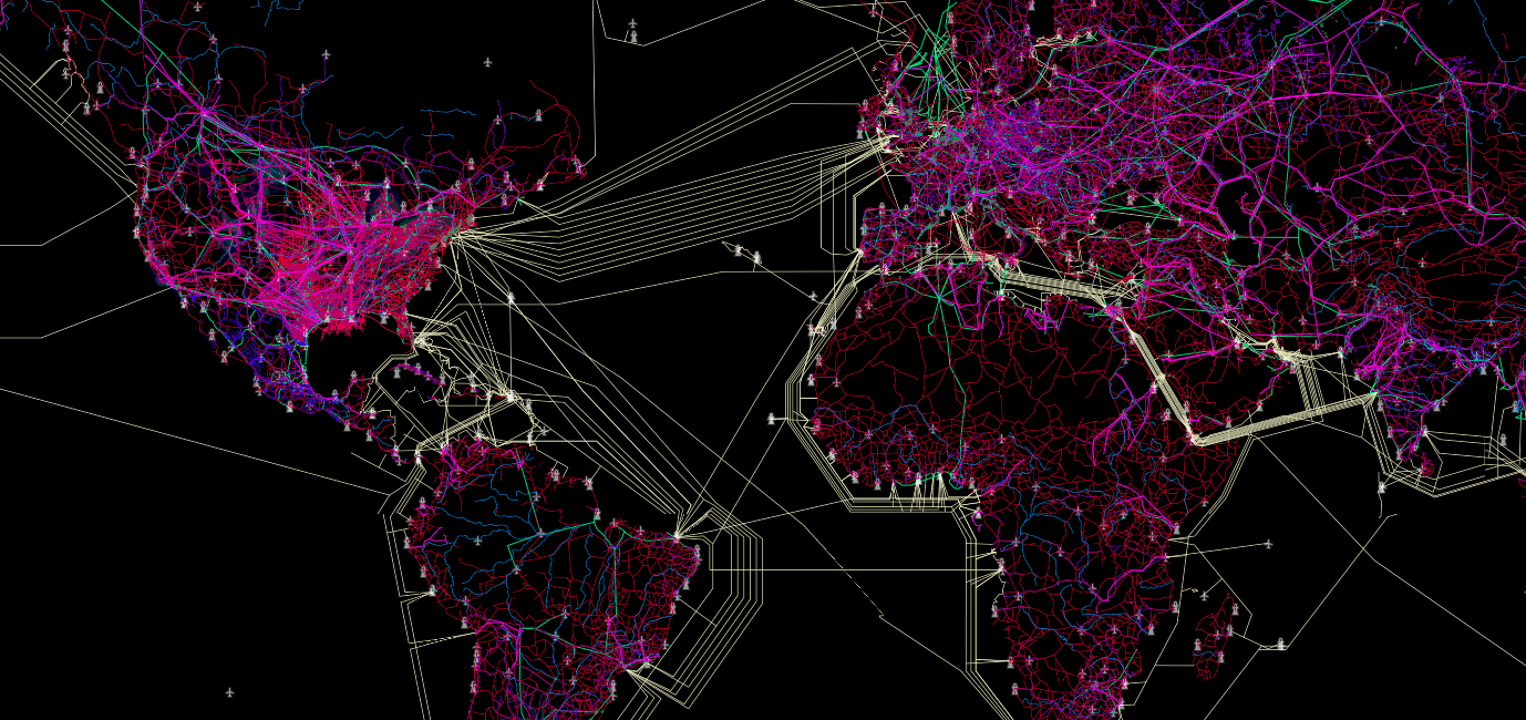 Connectivity atlas - Geoawesomeness