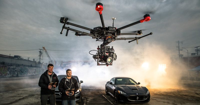 dji hollywood drone