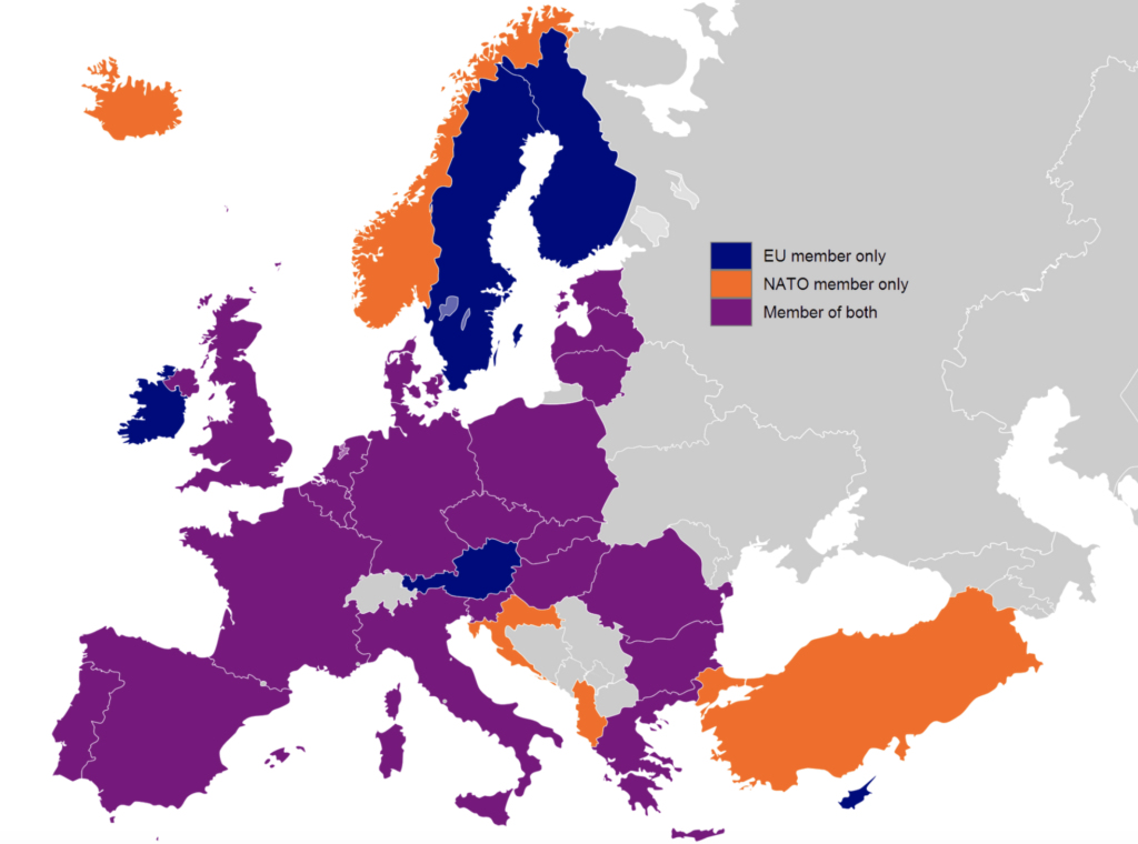 European Union member states and NATO