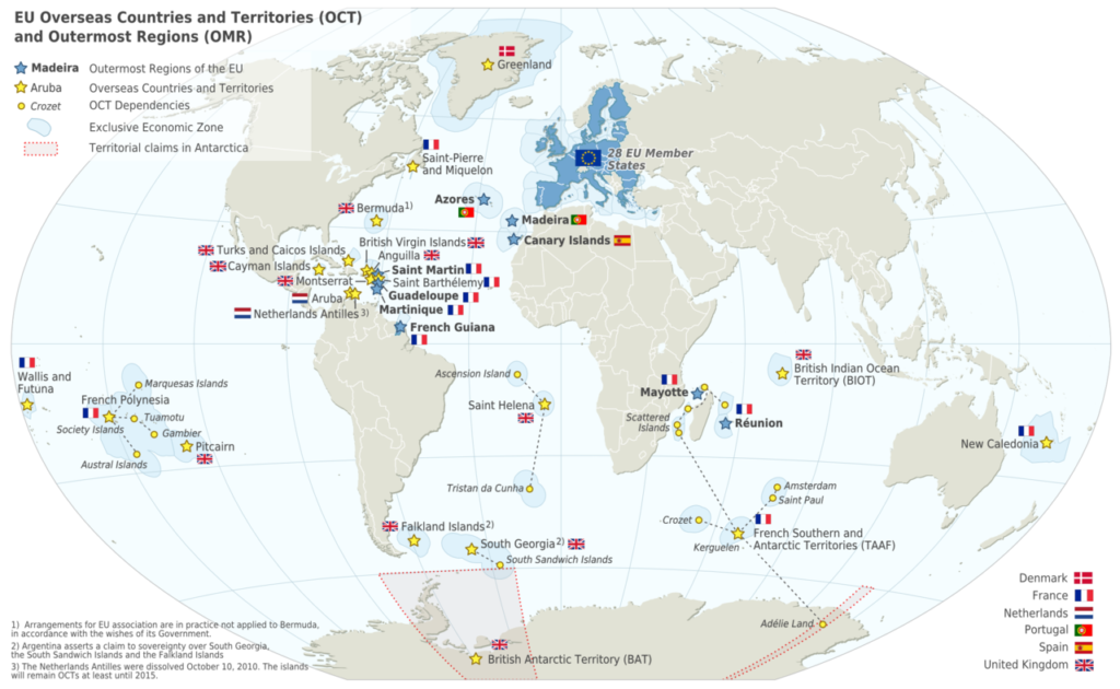 European Union Overseas Countries and Territories and Outermost Regions