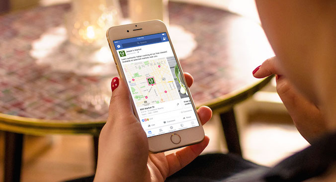 Facebook location-based ads Geoawesomeness