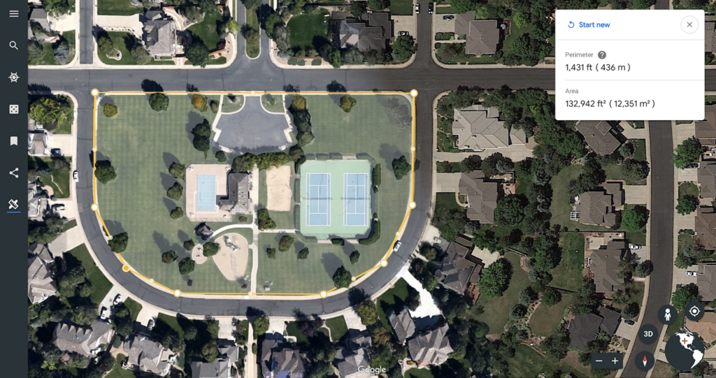 You can now measure the distance or area of anything on the planet using the super cool Measure tool in Google Earth | By Ishveena Singh