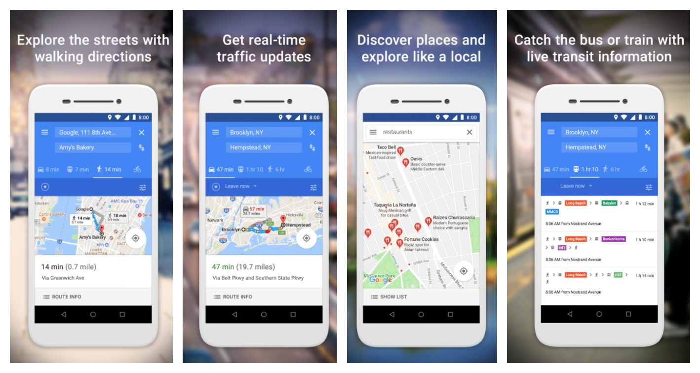 Navegação do Google Maps Go – Apps no Google Play