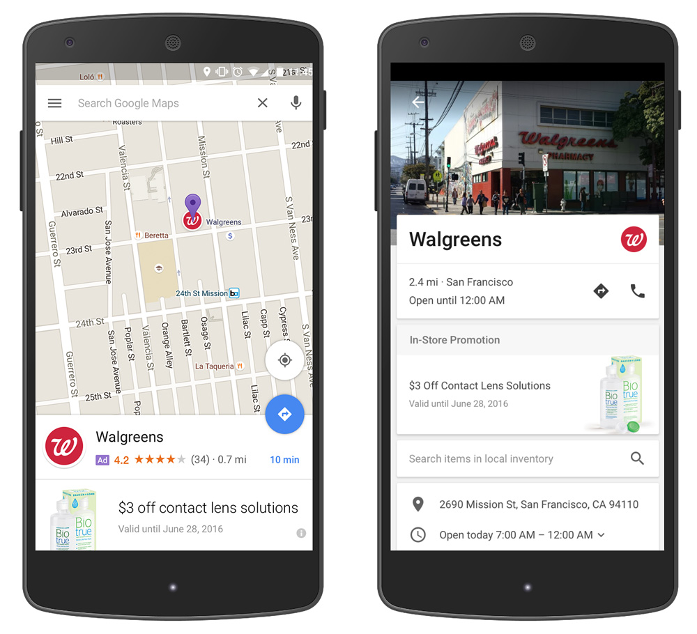 Google Maps New Ads Geoawesomeness 