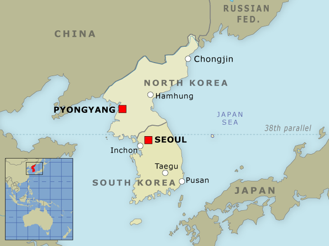 South Korea And North Korea In World Map Top 20 Maps And Charts That Explain North Korea - Geoawesomeness
