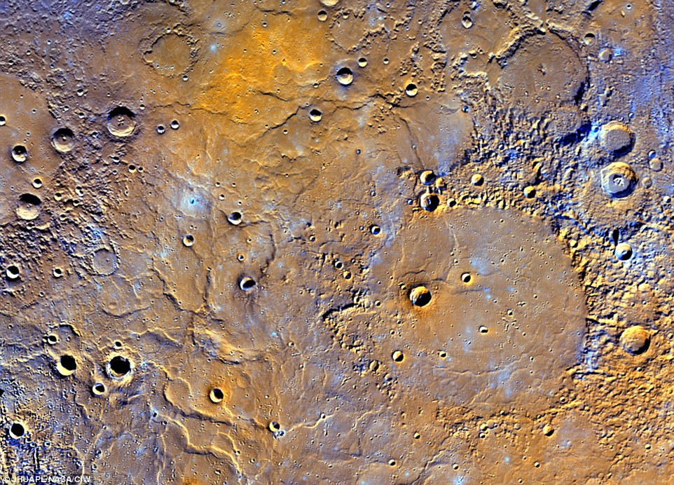 Map of Mercury 2 NASA Geoawesomeness