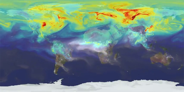 NASA CO2 - Geoawesomeness