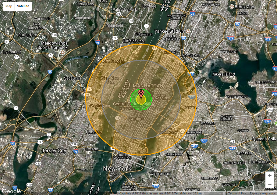 Would You Survive A Nuke Attack On Your City Geoawesomeness 