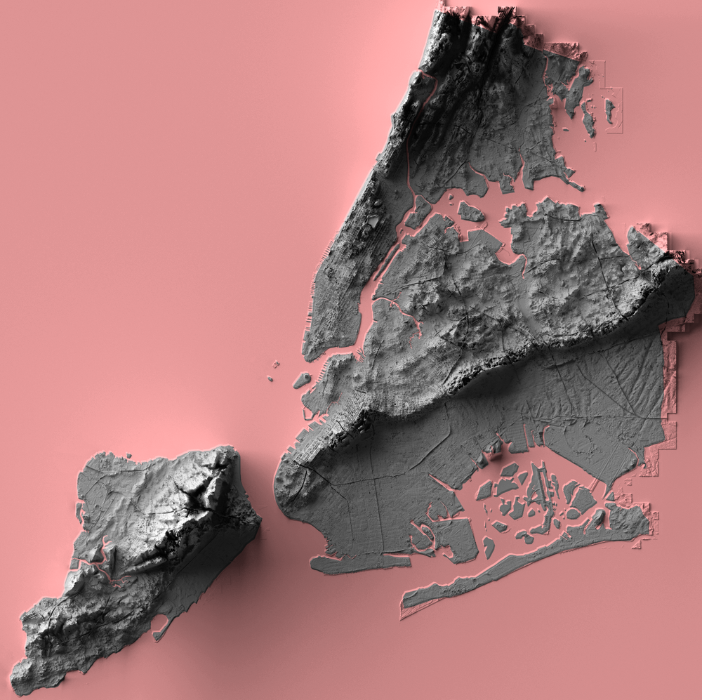 3d topographic maps