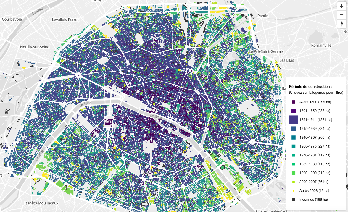 Paris map