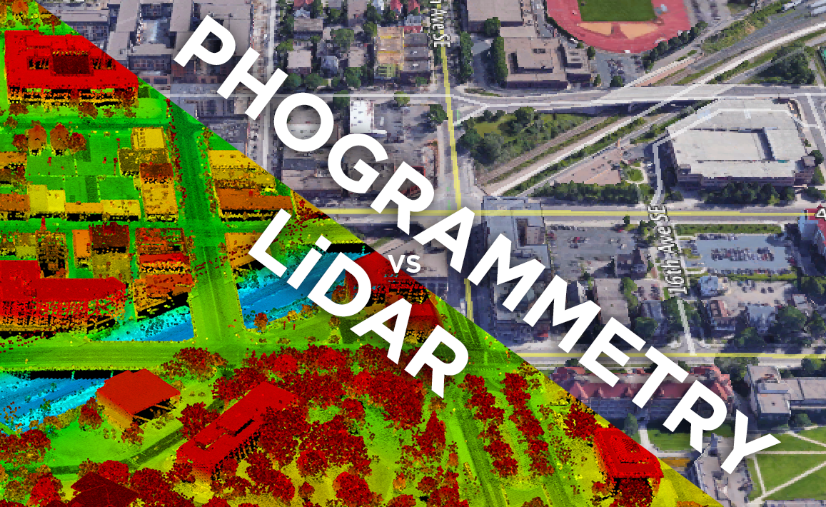 LiDAR vs Photogrammetry