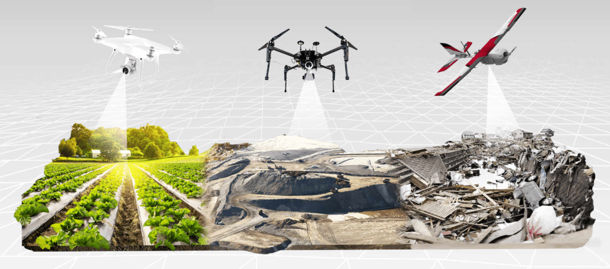 land mapping drone