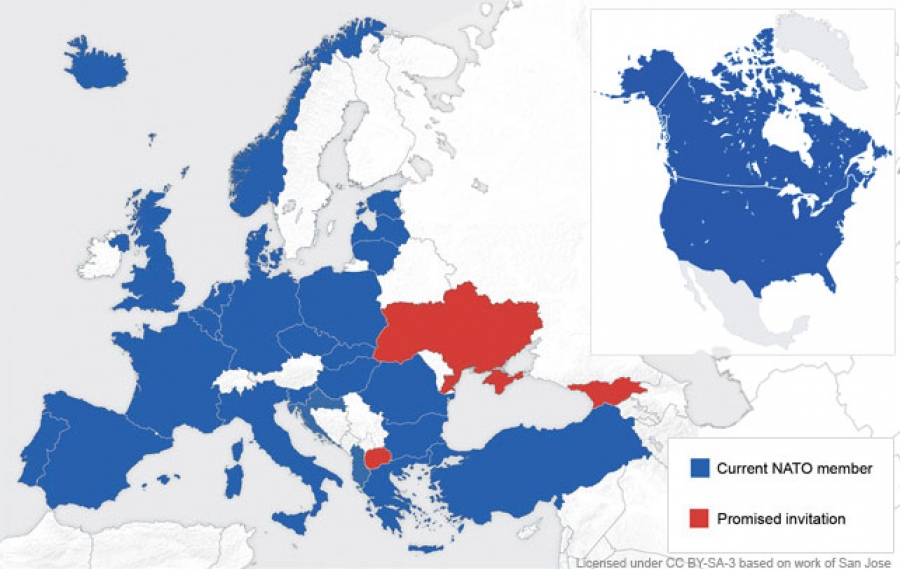 Nato Map Cold War