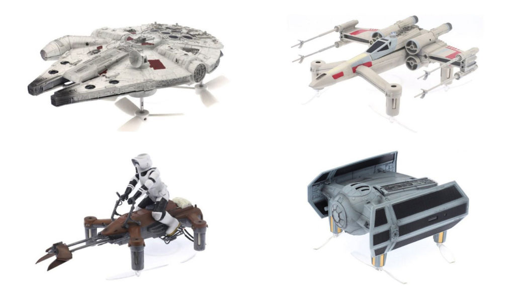 Drones in star store wars