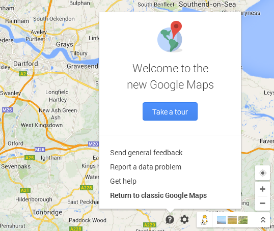 Tired of new, slow Google Maps? This is how you can switch to the old version! - Geoawesomeness