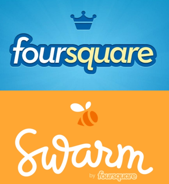 foursquare check in logo