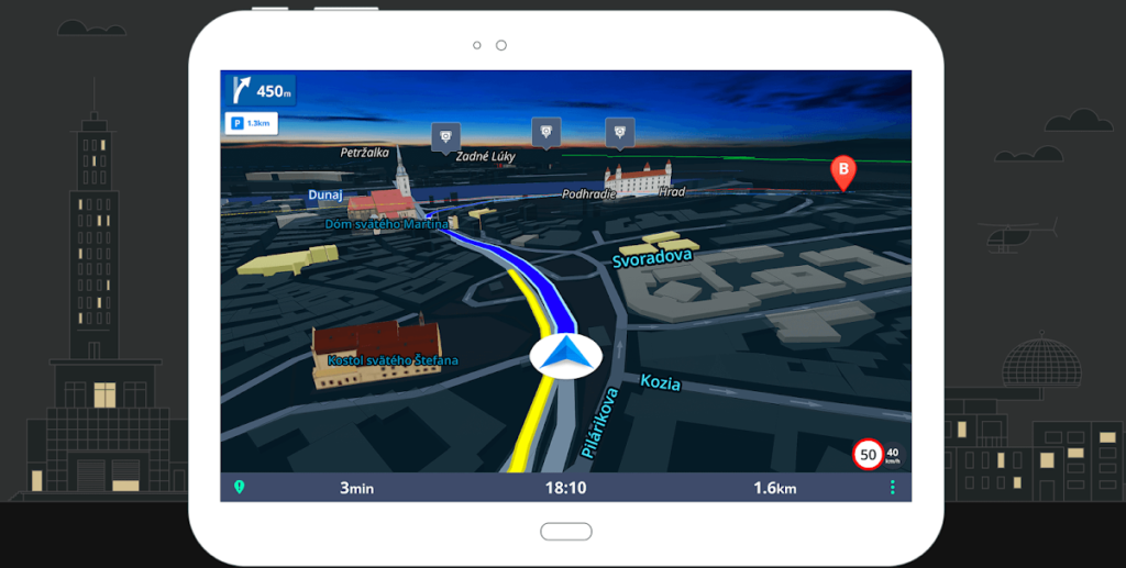 GPS navigation apps