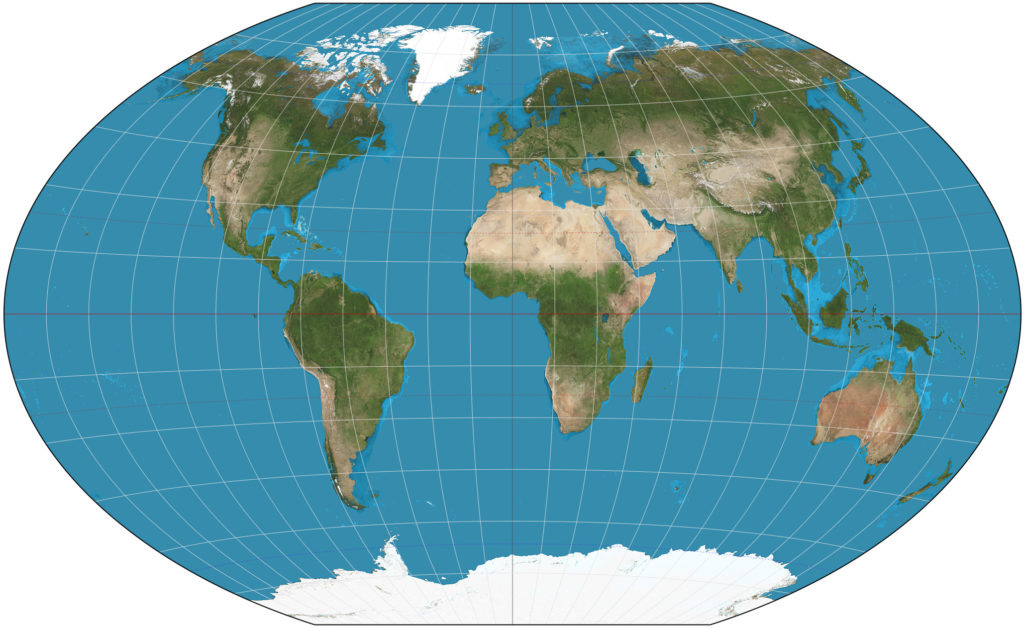 Winkel-Tripel projection