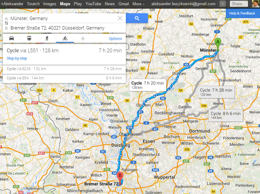 Google Maps Rolls Out Bike Routes In Germany France Poland