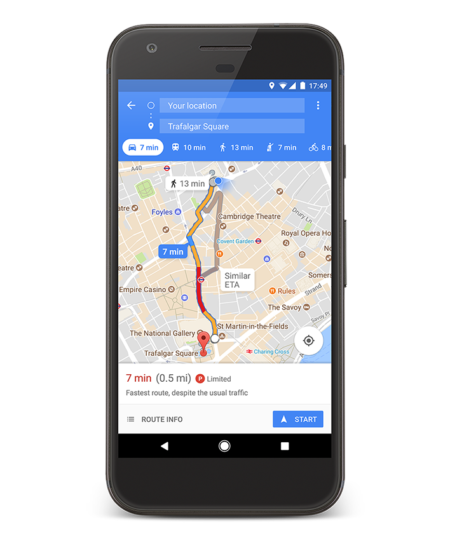 Google deals maps machine