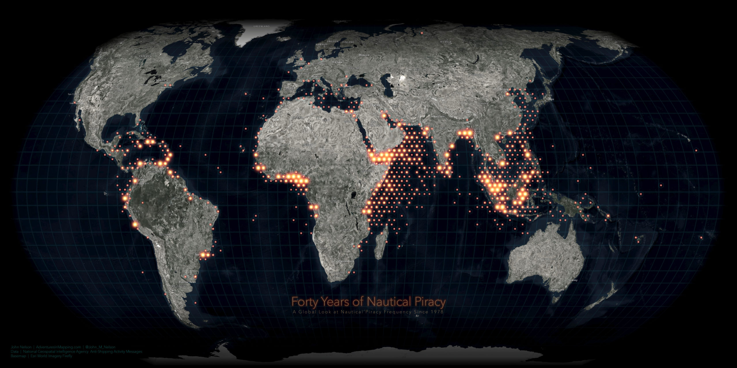 somali pirates map 2022