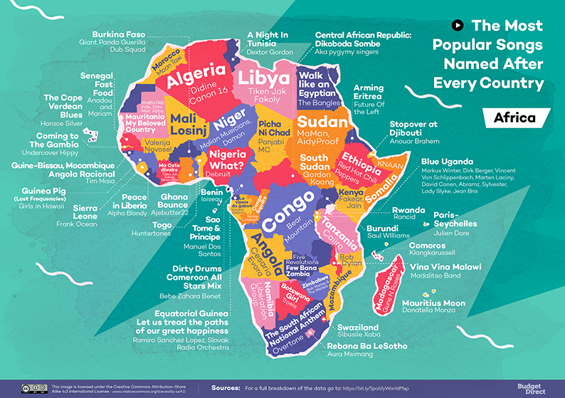 Mapped: The Top Podcasts on Spotify Across Countries