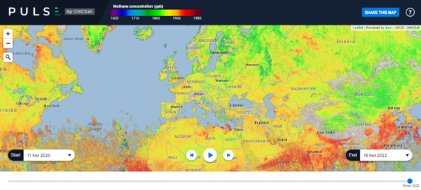 Greenhouse gas emissions - visualization