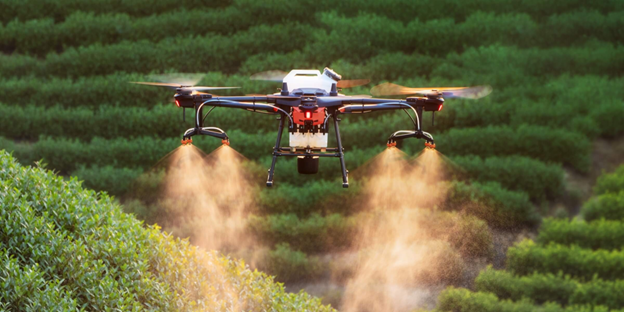 DJI agricultural UAV, Source: DJI Agriculture