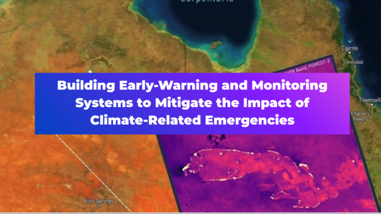 building early warning and monitoring systems to mitigate the impact of climate related emergencies