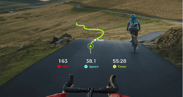 Outdoor AR Navigation, Source: QIDI Vida